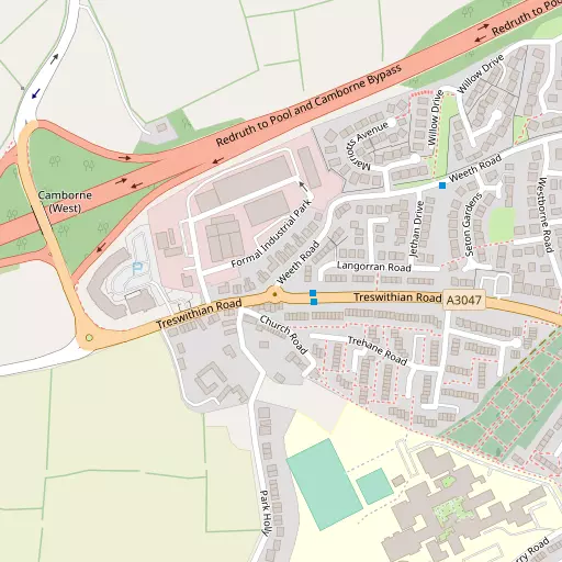 Map of Treswithian