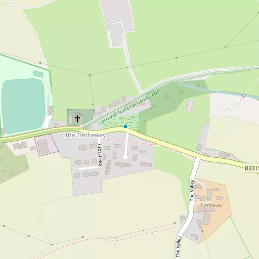 Map of Trethewey