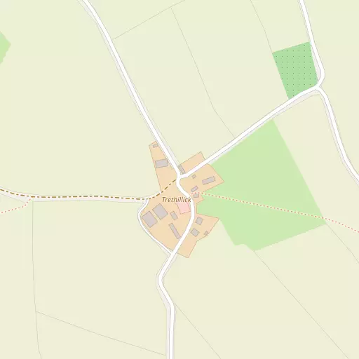 Map of Trethillick