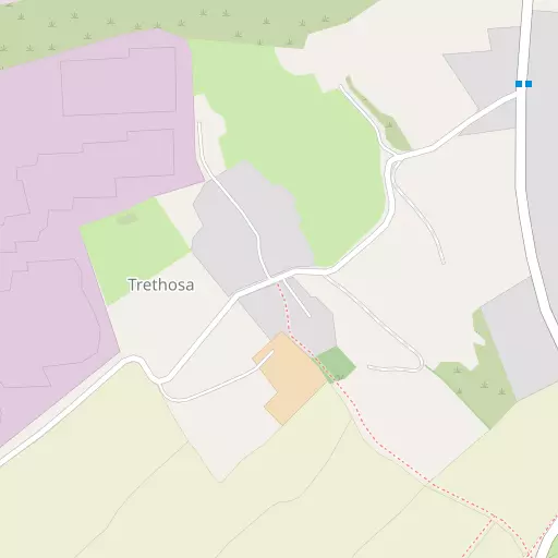 Map of Trethosa