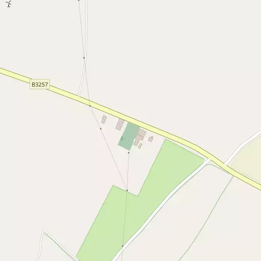 Map of Trevadlock Cross