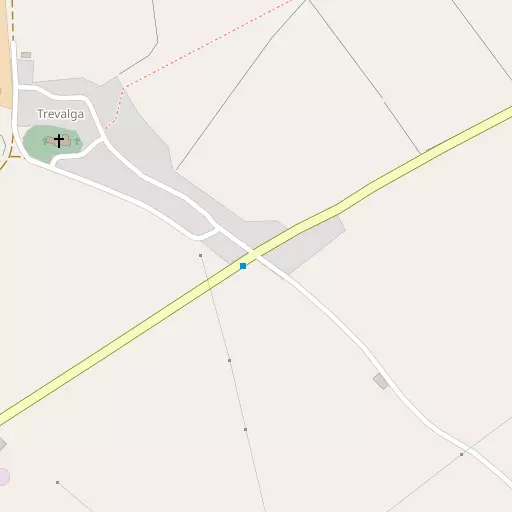 Map of Trevalga