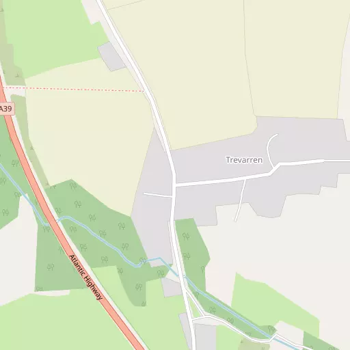 Map of Trevarren