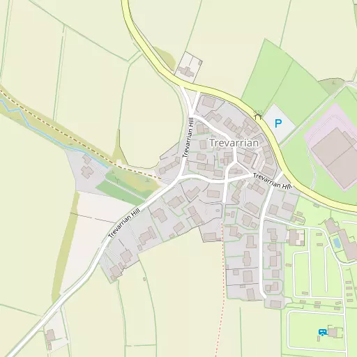 Map of Trevarrian