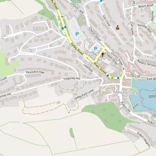Map of Trevarth Estate