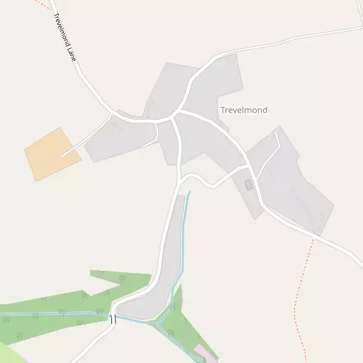 Map of Trevelmond