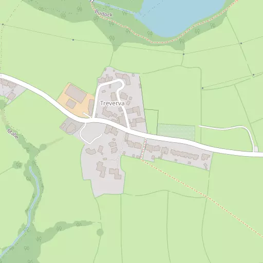 Map of Treverva