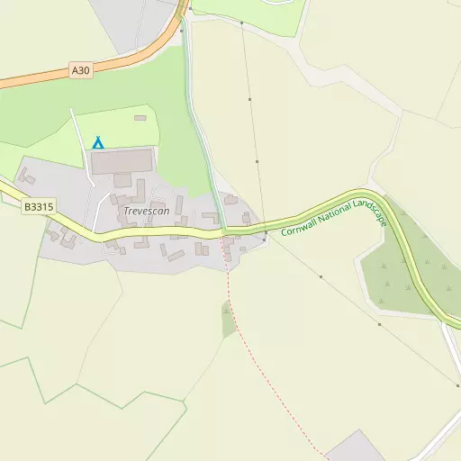 Map of Trevescan