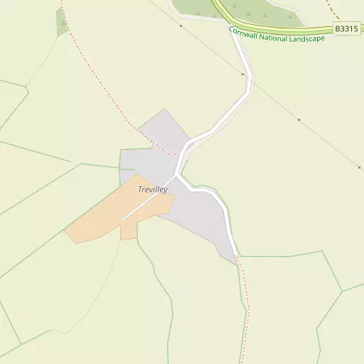 Map of Trevilley