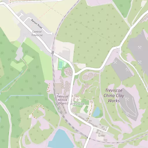 Map of Treviscoe