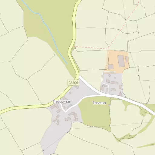 Map of Trevowhan
