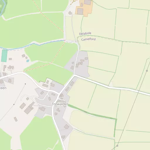 Map of Trewalder