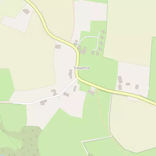 Map of Trewetha