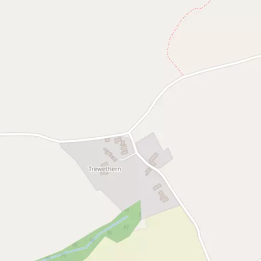 Map of Trewethern