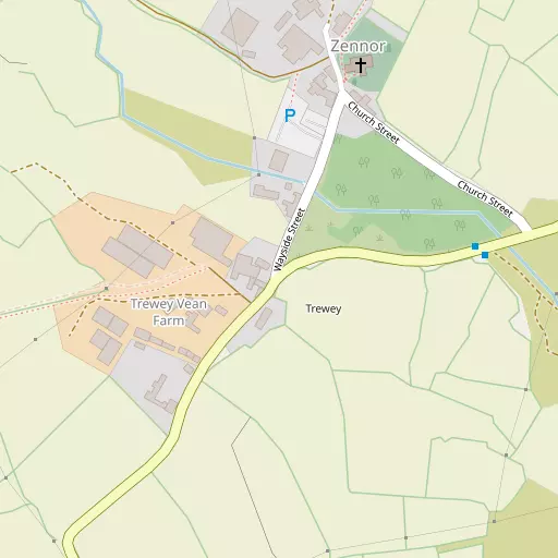 Map of Trewey