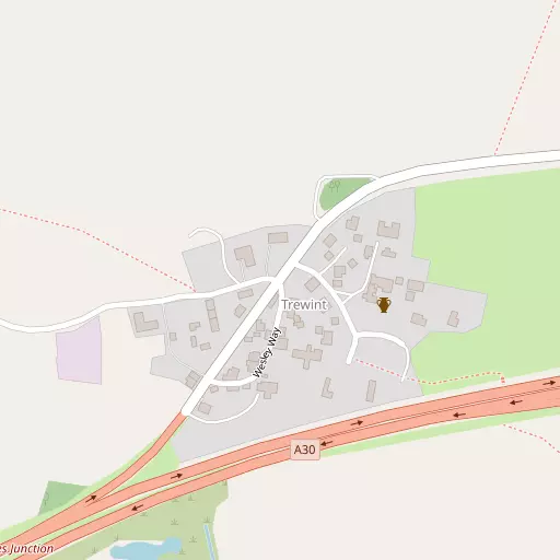 Map of Trewint