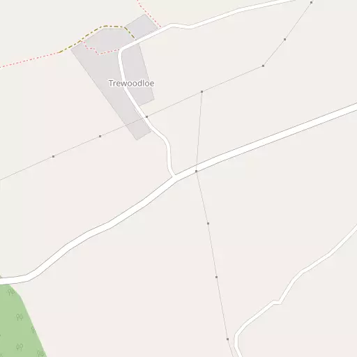 Map of Trewoodloe