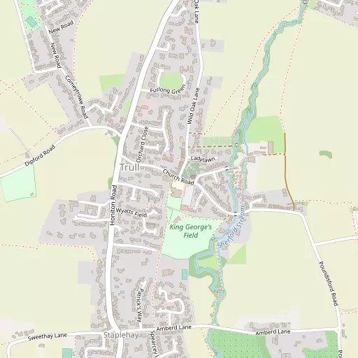 Map of Trull