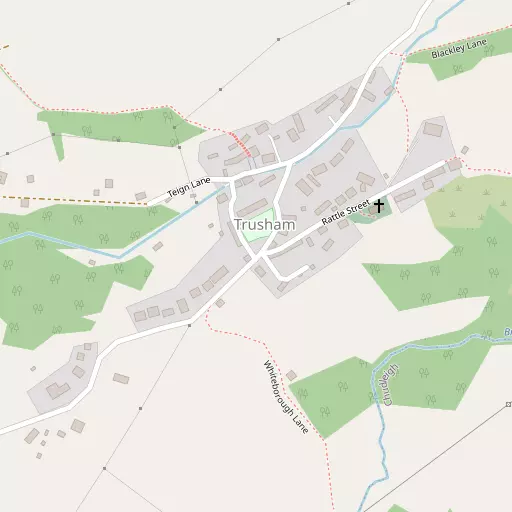 Map of Trusham