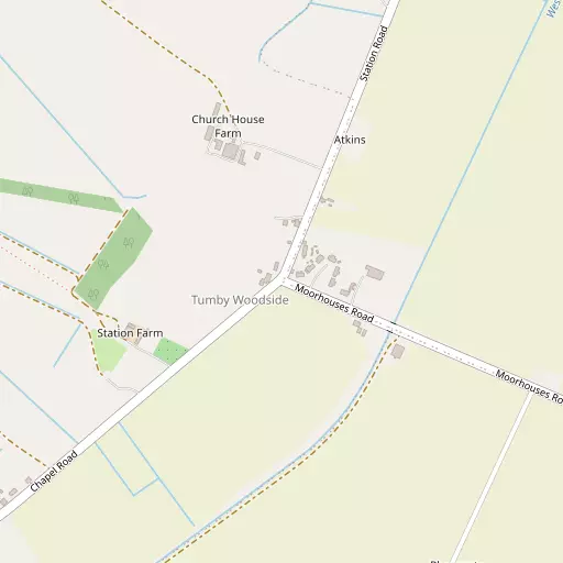 Map of Tumby Woodside