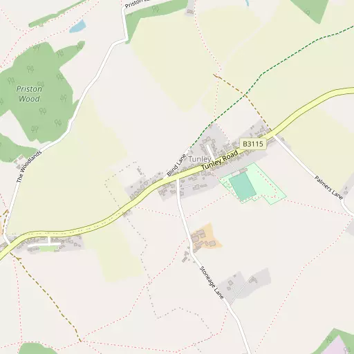Map of Tunley