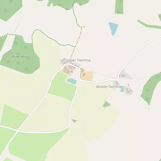 Map of Twinhoe