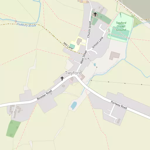 Map of Twyford