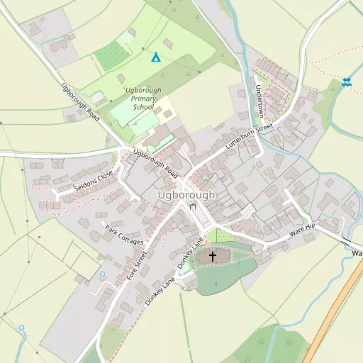 Map of Ugborough