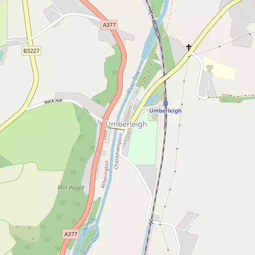 Map of Umberleigh