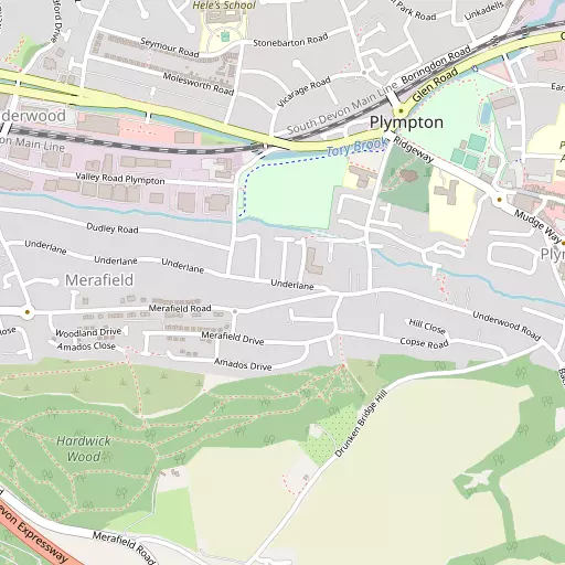 Map of Underwood