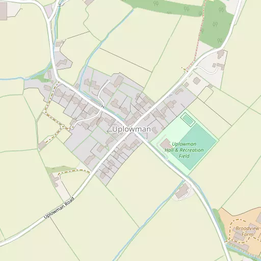 Map of Uplowman