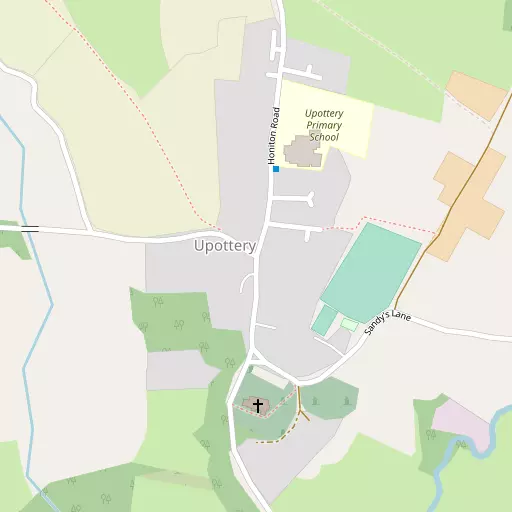 Map of Upottery