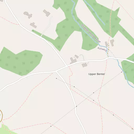 Map of Upper Benter