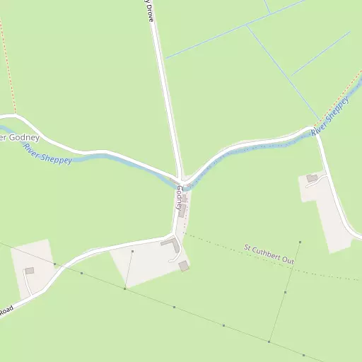 Map of Upper Godney