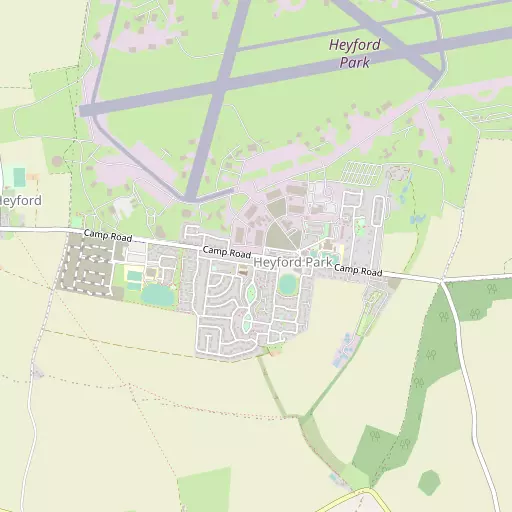 Map of Upper Heyford