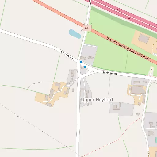 Map of Upper Heyford