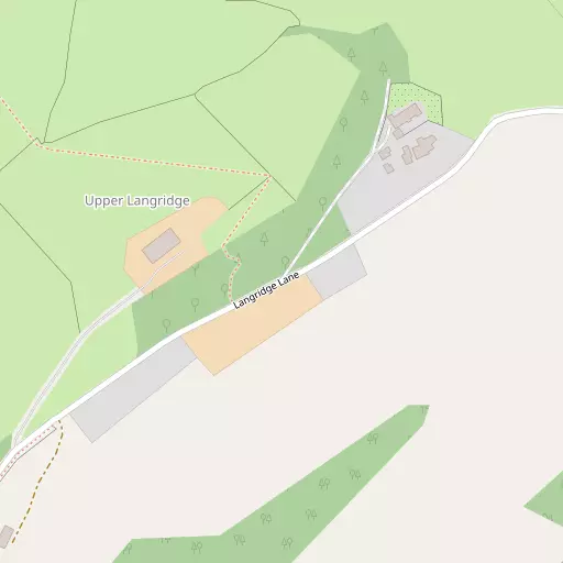Map of Upper Langridge