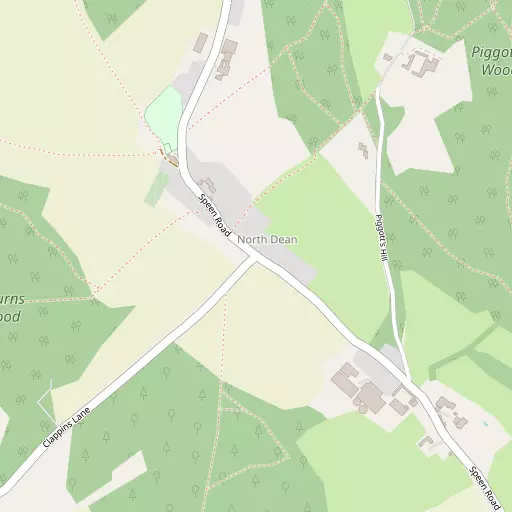 Map of Upper North Dean