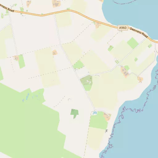 Map of Upper Sanday
