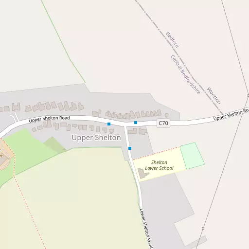 Map of Upper Shelton