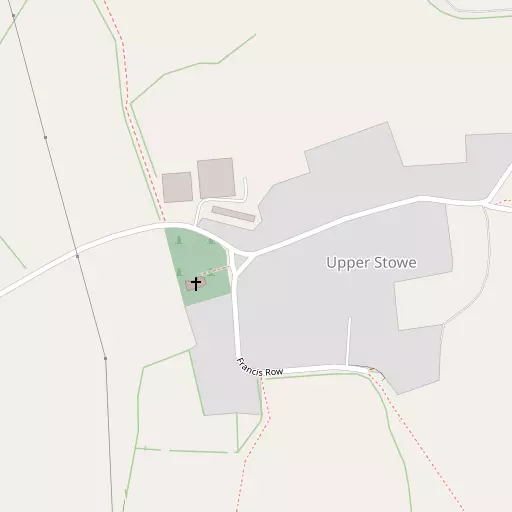 Map of Upper Stowe