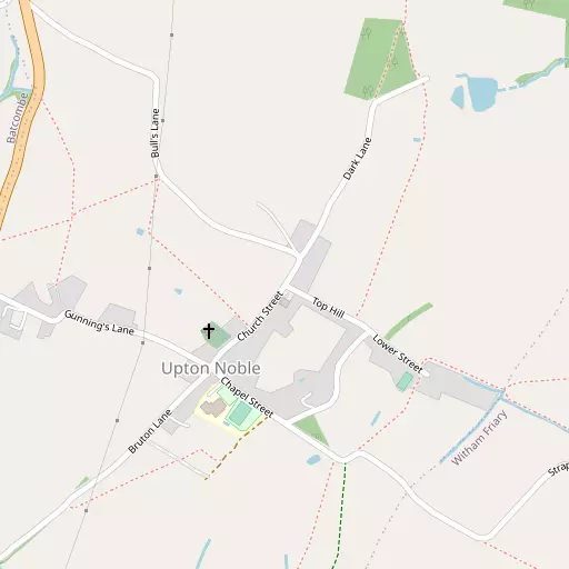 Map of Upton Noble