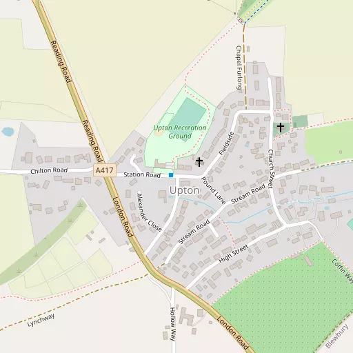 Map of Upton