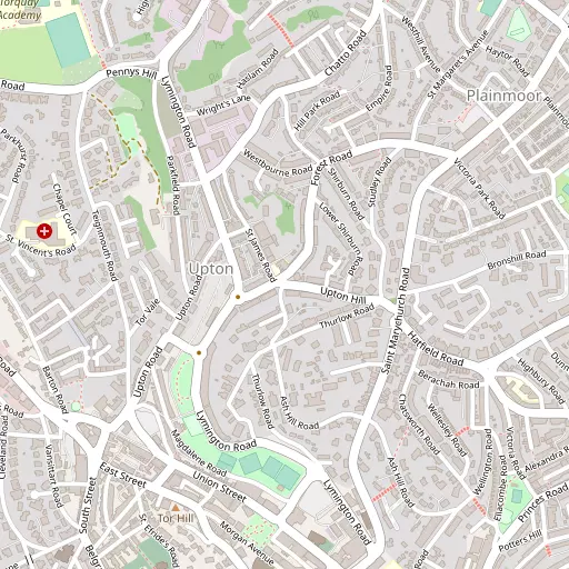 Map of Upton