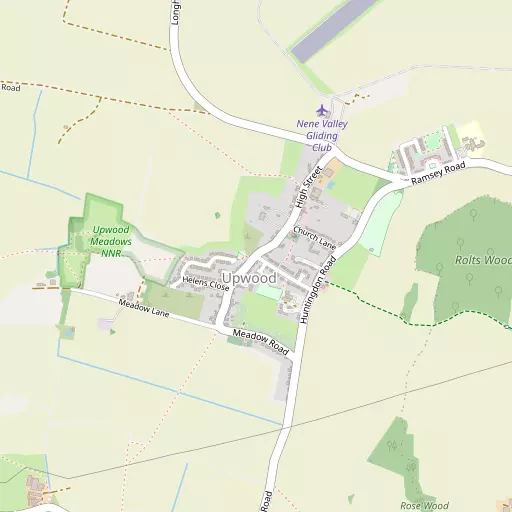 Map of Upwood