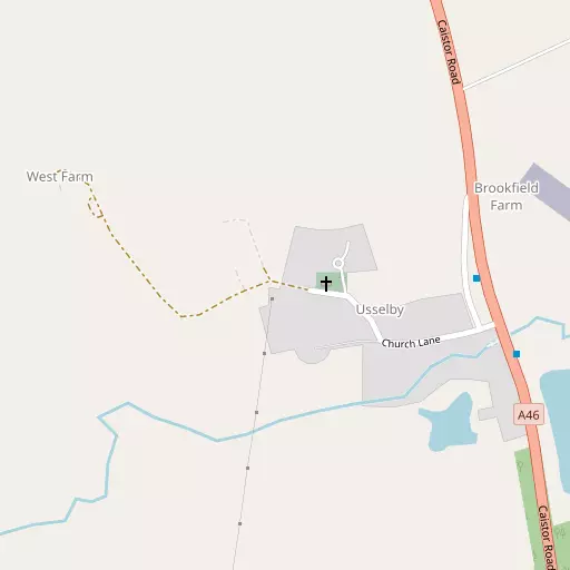 Map of Usselby