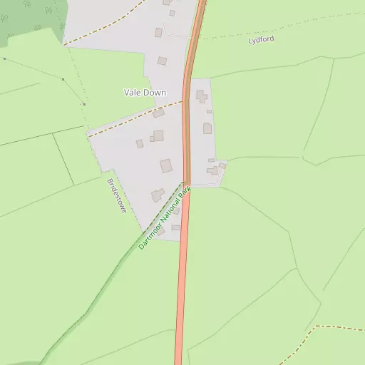 Map of Vale Down