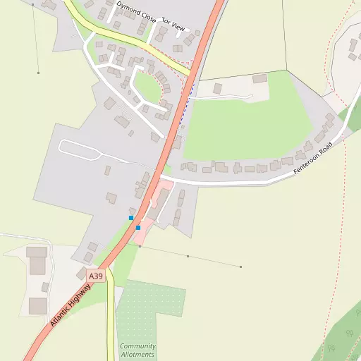 Map of Valley Truckle
