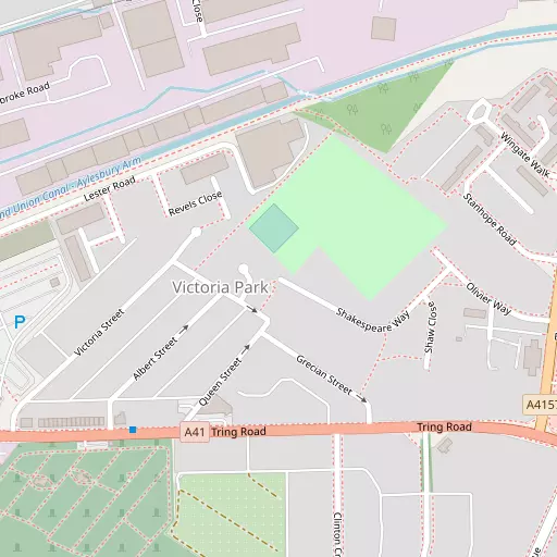 Map of Victoria Park