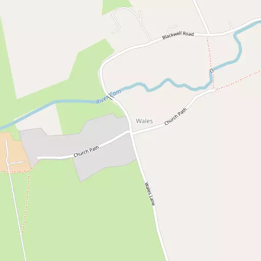 Map of Wales